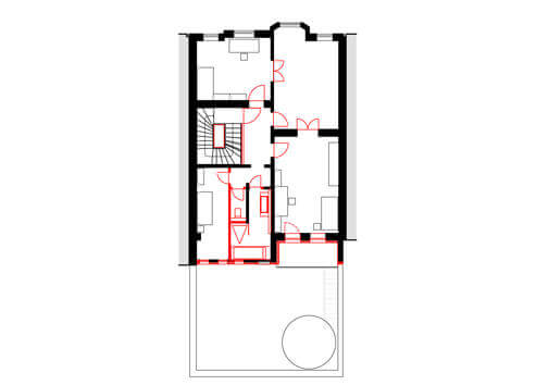 Grundriss Obergeschoss